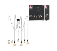 Paulmann Neordic lámpara colgante x60 W negro PL50390