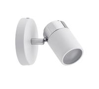 Paulmann Spotlight lámpara de pared 1x10 W blanco-cromo 66710
