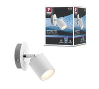 Paulmann Spotlight lámpara de pared 1x10 W blanco-cromo 66717
