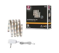 Paulmann 70317 Function YourLED basic set 1,5m Blanco cálido 4,5W 230/12V Baja tensión 12V Baja tensiónA Blanco Tira de luz de plástico Tubo de luz en tira