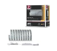 Paulmann 705.79 Juego básico Function MaxLED 500 3 m blanco cálido 20 W 230/24 V 36 VA plata 70579 Tira de luz LED, cinta de luz, tubo luminoso