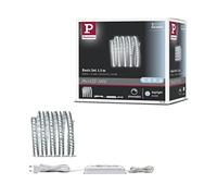 Paulmann 705.86 Juego básico Function MaxLED 1000 1,5 m blanco diurno 17 W 230/24 V 36 VA plata 70586 Tira de luz LED, cinta de luz, tubo luminoso