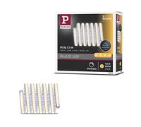 Paulmann 70552 LED Stripe MaxLED 1000 Blanco cálido 2,5m 29W 2750lm 2700K IP44 regulable Tira de luz plástico plateado