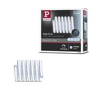 Paulmann 70553 LED Stripe MaxLED 1000 Daylight white 2.5m 29W 2750lm 6500K IP44 regulable Tira de luz plástico plateado