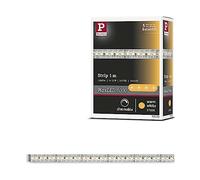 Paulmann 70568 Strip MaxLED 1000 1 m 2700 K strip LED, blanco cálido, sin recubrimiento 13,5 W tira de luz 1100 lm cinta de luz 144 LED 24 V