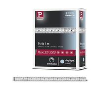 Paulmann 70569 Strip MaxLED 1000 1 m 6500 K strip LED blanco diurno, sin recubrimiento 11,5 W, tira de luz 1100 lm cinta de luz 144 LED 24 V