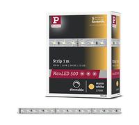 MaxLED 500 Tira LED (Largo: 1 m, Color de luz: Blanco cálido, 7 W, 550 lm, Sin recubrimiento)
