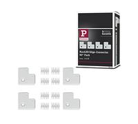 Paulmann 70616 Conector angular MaxLED para strip LED, 90°, blanco, accesorio para strip, paquete de 4, incl. 8 conectores para esquinas y rincones