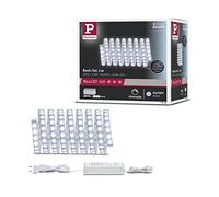 Paulmann 70665 Strip LED MaxLED 500 juego básico incl. tira de luz 1x17 W, regulable, plateado, cinta de luz, plástico, cinta de LED 6500 K