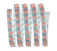 Paulmann 70674 Strip LED MaxLED RGB Juego básico Incl. Tira de luz 1x20 W, Regulable, Plateado, Cinta de luz, plástico, Cinta de LED