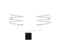 Paulmann 70701 Strip Function Mobile 2x80 cm blanco cálido 1,2 W 9 V 6LR61 blanco, metal/plástico 70701 Tira de luz LED, cinta de luz, tubo luminoso, 80 x 5 x 0.3 cm