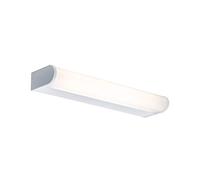 Paulmann 70878 Aplique LED Arneb incl. 1x9 W IP44, lámpara de techo, blanco, lámpara de baño, aluminio, acrílico, luminaria para espejo 3000 K