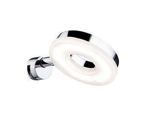 Paulmann 70881 Luminaria para espejo LED Becrux incl. 1x4 W, aplique, cromo, luminaria de pared, metal, plástico, lámpara de baño 3000 K