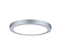 Paulmann 70933 Panel LED Atria, redondo, incl. 1x15 W, lámpara de techo, cromo mate, plafón, plástico, lámpara para sala de estar 4000 K