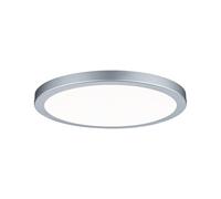 Paulmann 70934 Panel LED Atria, redondo, incl. 1x19 W, lámpara de techo, cromo mate, plafón, plástico, lámpara para sala de estar 4000 K