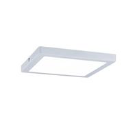 Paulmann 70938 Panel LED Atria, cuadrado, incl. 1x16 W, lámpara de techo, blanco mate, plafón, plástico, lámpara para sala de estar 4000 K