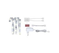 Paulmann 70954 Strip LED YourLED ECO Comfort Set incl. tira de luz 1x2,4 W regulable, blanco, cinta de luz, plástico, cinta de LED 3000 K