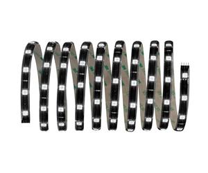 Paulmann 70956 Strip LED YourLED Lights and Sound Comfort Set incl. tira de luz 1x17,8 W regulable, negro, cinta de luz, plástico, cinta de LED