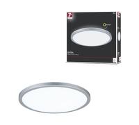 Paulmann 71005 Panel LED Atria Shine 293mm redondo incl. 1x16 W luz diurna blanco cromo mate plafón de plástico 4000 K