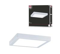 Paulmann Plafón LED Abia 1x22W 300x300 mm cuadrado 4000K blanco PL71022