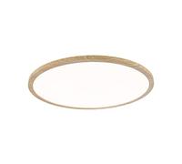 Paulmann Plafón Atria 1x22 W Blanco-madera 71029