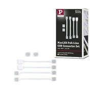 Juego de conectores Paulmann MaxLED COB para tiras LED, blanco/transparente