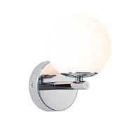 Paulmann 71067 Aplique LED Selection Bathroom Gove IP44 3000K 400lm 230V 5W, cromo, satinado luminaria de baño