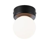 Paulmann 71068 Plafón Selection Bathroom Gove IP44 G9 230 V máx. 20W regulable, negro mate, satinado, luminaria de baño