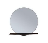 Paulmann 71091 Espejo iluminado LED Miro IP44 Tunable White 500lm 230V 11W espejo LED, negro mate luminaria de baño