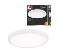 Panel LED Paulmann Atria Shine, Ø 19 cm, blanco, IP44, 3000 K, encendido/apagado
