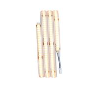 Paulmann 78424 LumiTiles LED COB Slim strip set 1m incl. 1x3 W blanco cálido, blanco, protección salpicaduras de agua, plástico, tira luces 2700 K
