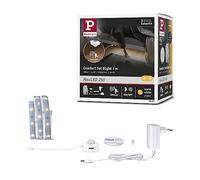 Paulmann 78893 Strip LED MaxLED 250 Night Comfort juego básico 1m 300lm 30LED/m 12VA incl. 1x4 W, tira de luz, blanco, plástico 2700 K
