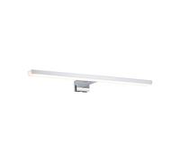 Paulmann 78938 LED lámpara de techo espejo Evie IP44 400mm incl. 1x8,0 Watt lámpara de techo cromo lámpara de baño plástico 3000 K