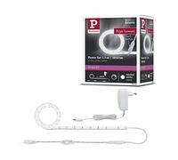Paulmann 78958 Strip LED SimpLED Power 1,5 m con regulador de cable 1100 lm/m incl. 1x17 W IP44 tira de luz blanco cinta de luz plástico LED 4000 K