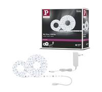 Paulmann 78976 Juego de strip SimpLED 7,5 m, strip LED 20 W, tira de luz 6500 K blanco diurno, cinta de luz con recubrimiento