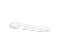 Paulmann 79516 Luminaria de techo LED, aplique Lucille, IP44, regulable, lámpara de techo, blanco, lámpara para salón, aluminio