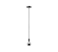 Paulmann Larus lámpara colgante 1x20 W negro-cromo 79754