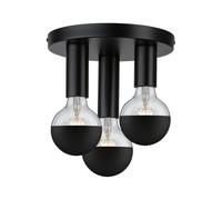 Paulmann Neordic lámpara de techo 3x20 W negro 79761