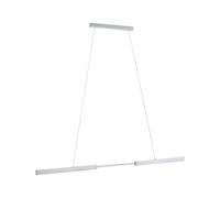 Paulmann 79815 Luminaria colgante LED Aptare cuadrada incl. 1x18 / 1x18 W regulable, lámpara de techo, aluminio mateado, lámpara colgante, metal, péndulo 2700 K