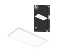 Paulmann 79819 Panel LED Velora cuadrado incl. lámpara de techo 1x29 W, blanco mate, panel luminoso, metal, luz de techo 3000 K