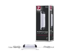 Paulmann 79830 Fuente de alimentación strip MaxLED, cuadrada, máx. 60 W, tira de luz, blanco, cinta de luz, plástico, transformador 79830