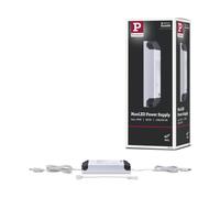 Paulmann 79830 Fuente de alimentación strip MaxLED, cuadrada, máx. 60 W, tira de luz, blanco, cinta de luz, plástico, transformador 79830