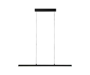 Paulmann 79885 Luminaria colgante LED Smart Home Zigbee Lento Tunable White 3x2100lm 3x13,5W negro mate regulable péndulo