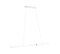 Paulmann 79889 Luminaria colgante LED Aptare, incl. 1x18/1x18W, reg., lámpara de techo, blanco mate, mateado, lámpara colgante, metal, péndulo, 2700K