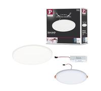 Paulmann Luminaria empotrable Veluna 92392 LED 4000 K Ø18,5 cm Blanco