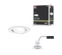 Paulmann 92453 Nova-Foco Empotrado (84 mm, 50 °, 2,8 W, 505 LM, 230 V, 4000 K), Color Blanco Esmerilado