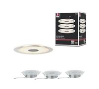Paulmann Whirl empotrada LED 6W 3 ud redondo