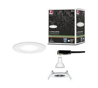Paulmann 92978 Luminaria empotrable LED Nova, redonda, 1x6,5 W foco empotrable, blanco mate, Spot, aluminio-zinc, lámpara empotrable 4000 K GU10