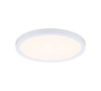 Paulmann 93049 Panel LED, luminaria empotrable Areo VariFit IP44, 3 Step Dim, 175 mm, redondo, incl. 1x13 W, regulable, blanco, plástico, 3000 K