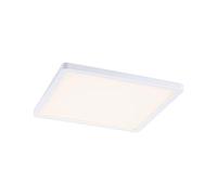 Paulmann 93054 Panel LED, luminaria empotrable Areo VariFit IP44 3 Step Dim 230x230 mm cuadrado incl. 1x16 W regulable blanco plástico 3000 K